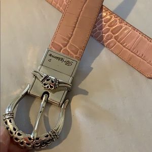 Brighton pink women’s belt